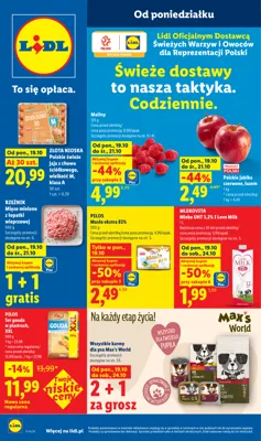Lidl od poniedziałku