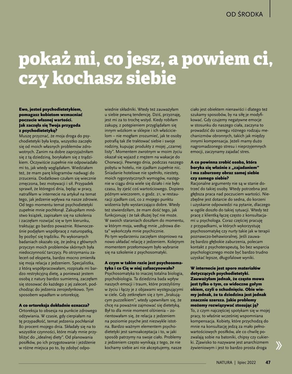 Gazetka promocyjna Drogerie Natura str. 47