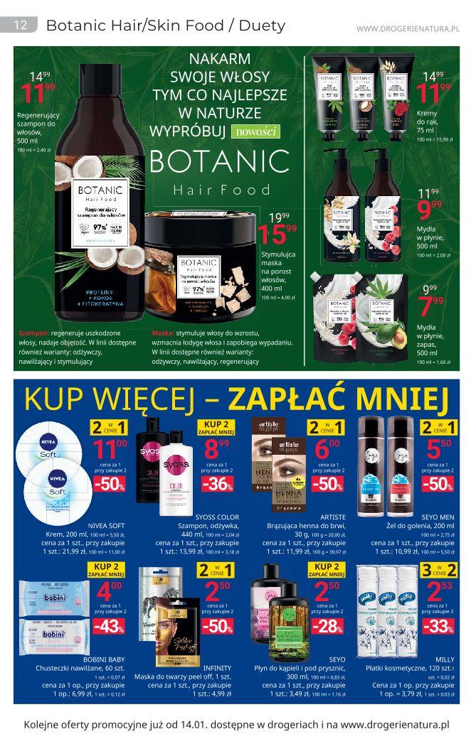 Gazetka promocyjna Drogerie Natura str. 12
