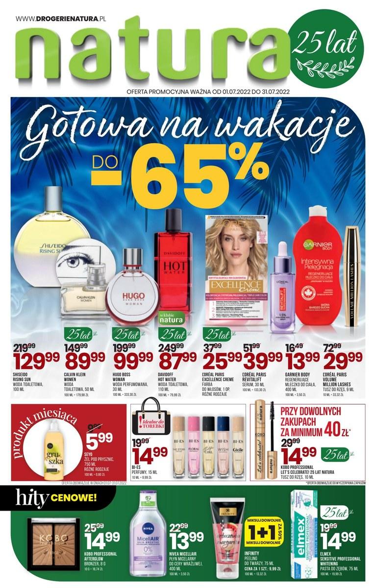 Gazetka promocyjna Drogerie Natura str. 1