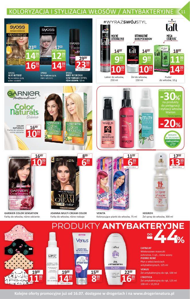 Gazetka promocyjna Drogerie Natura str. 11