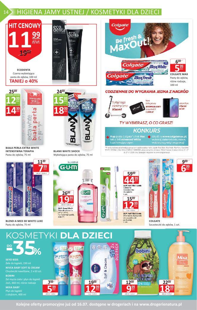 Gazetka promocyjna Drogerie Natura str. 14