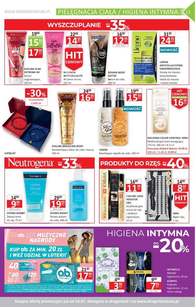 Gazetka promocyjna Drogerie Natura str. 13