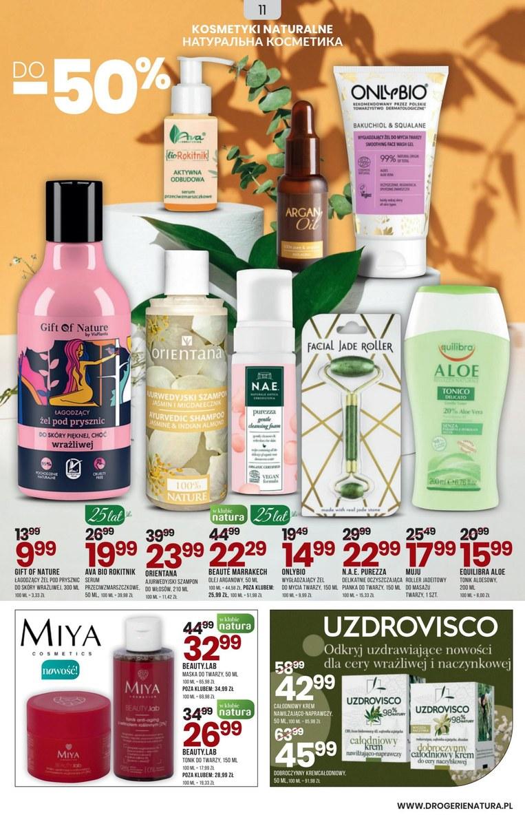 Gazetka promocyjna Drogerie Natura str. 11
