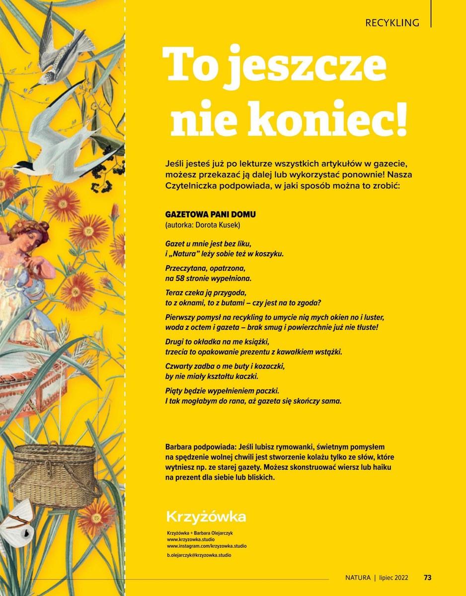 Gazetka promocyjna Drogerie Natura str. 73